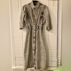 Denim dress